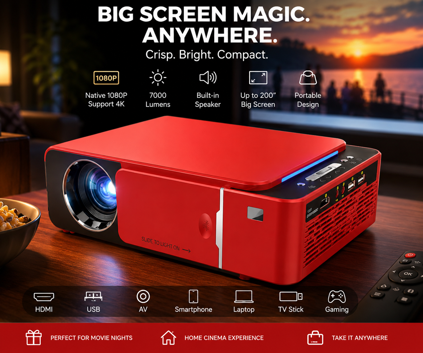 Home HD projector