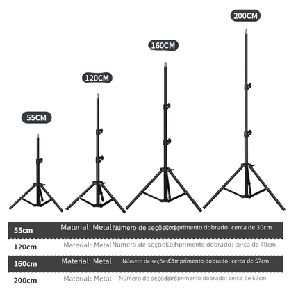 Adjustable Projector Stand with Laptop Tray and Tripod