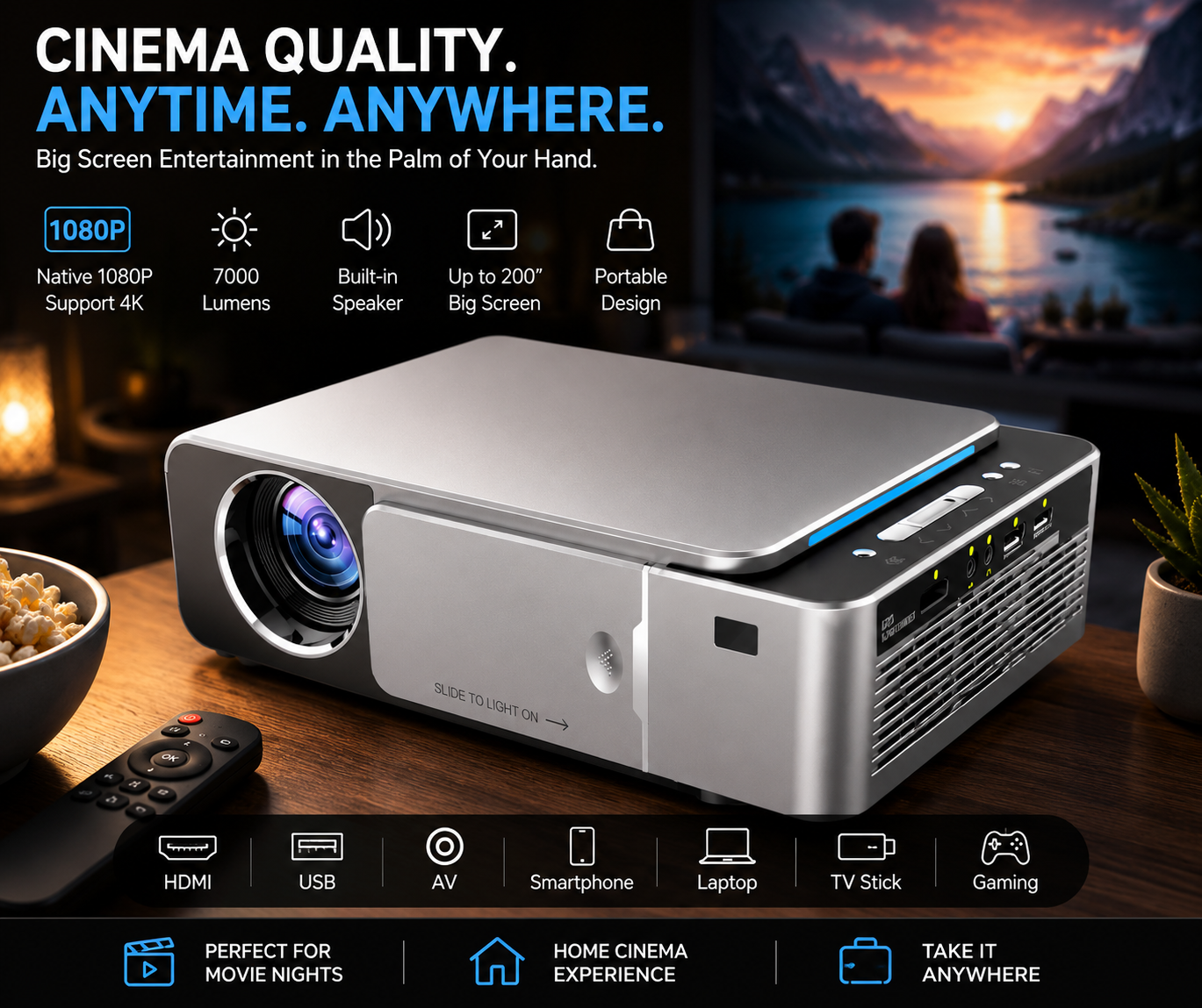 Home HD projector